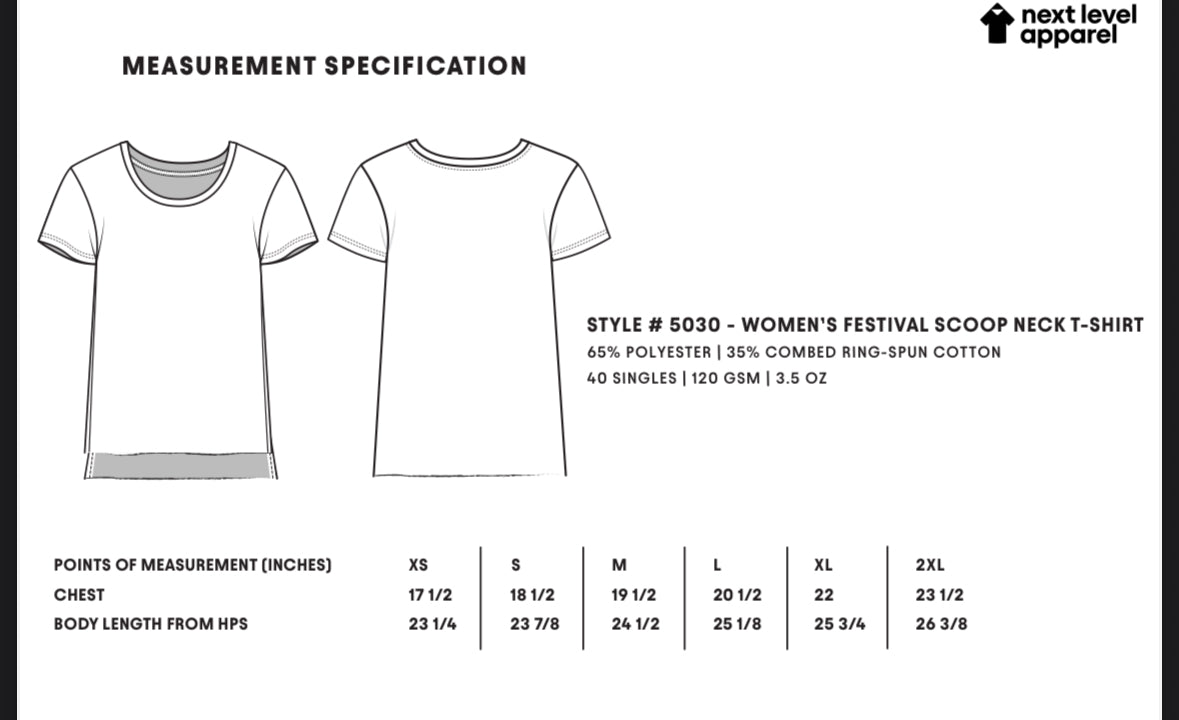 Black Dog Vintage Logo Scoop Neck Tee Shirt