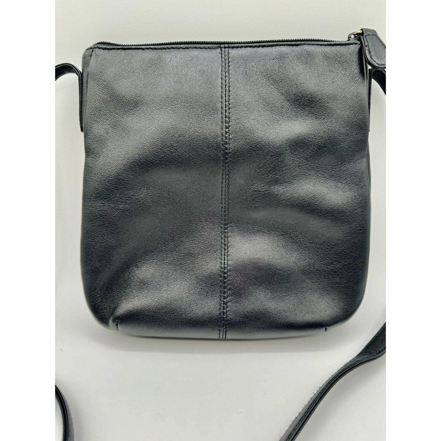 Etienne AignerVintage Etienne Aigner Soft Black Leather Mini Minimalist Shoulder Bag - Black Dog Vintage