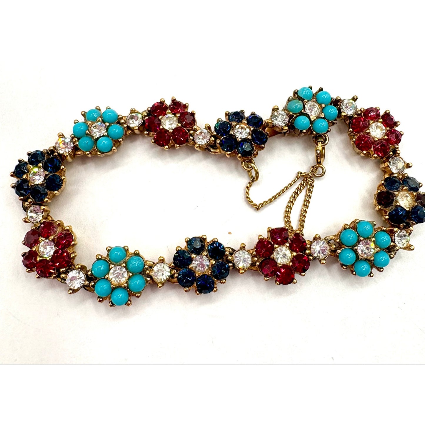 Vintage CINER 1960s Floral Jewelry Set