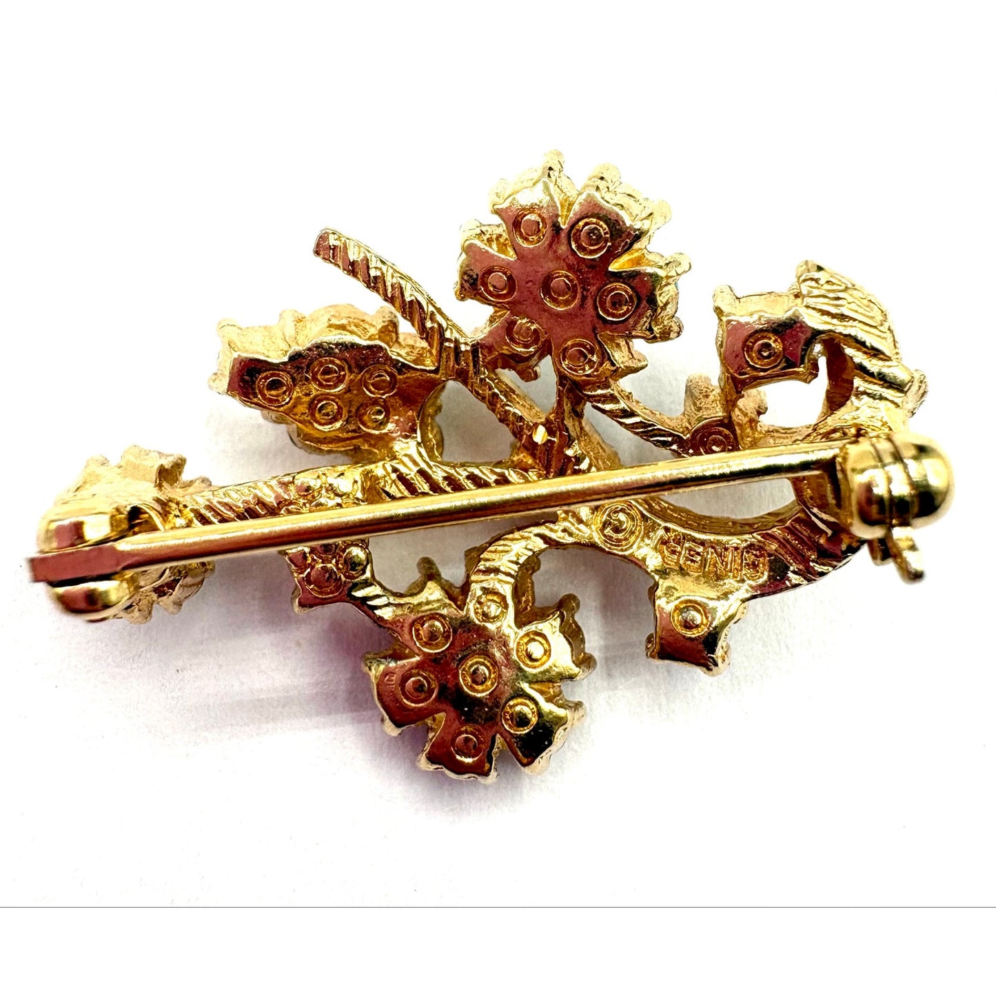 Vintage CINER 1960s Floral Jewelry Set