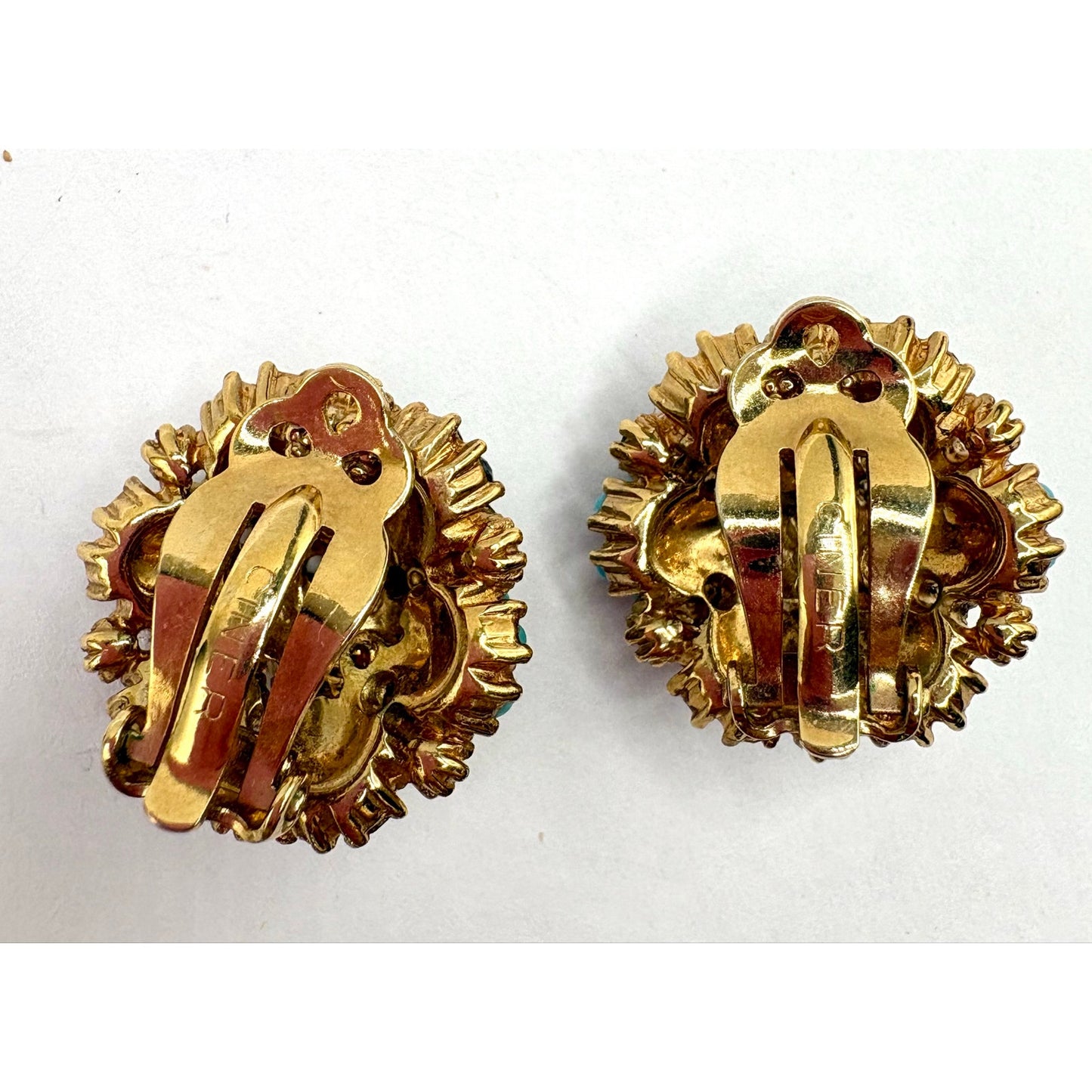 Vintage CINER 1960s Floral Jewelry Set