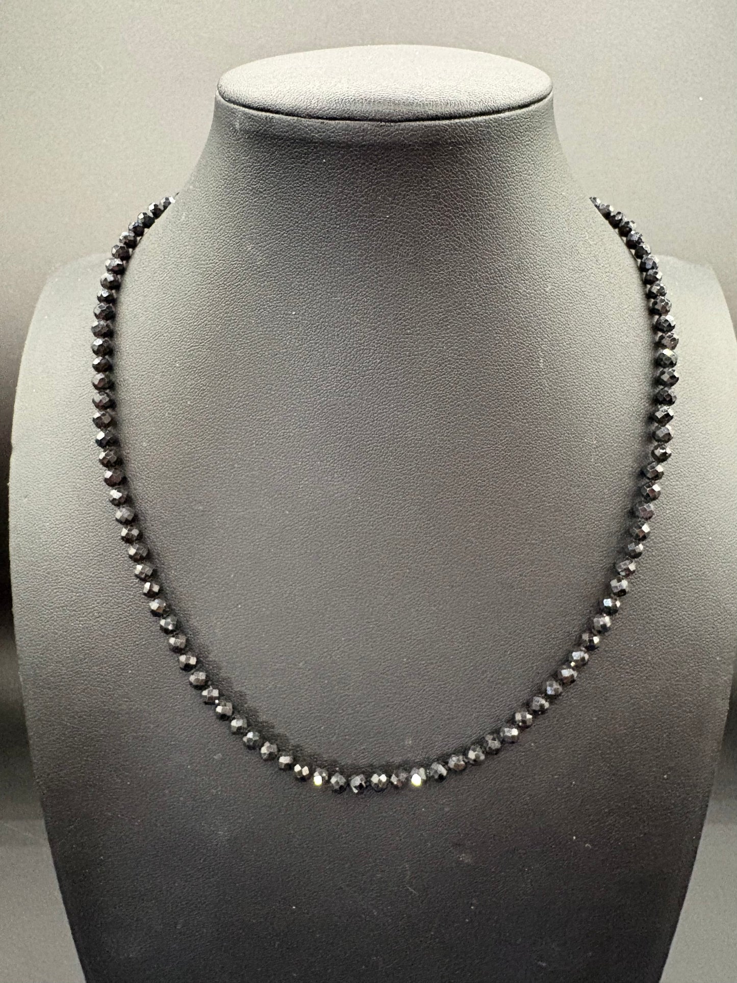 Black Spinel Necklace