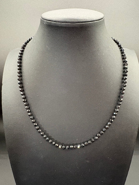 Black Spinel Necklace