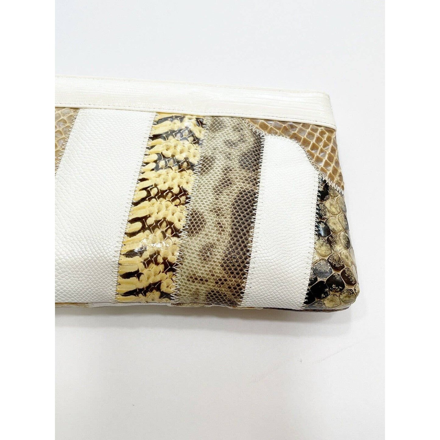 Bags by SupremeBags By Supreme Vintage Patchwork Exotic Clutch Shoulder Hand Bag Deadstock Tags - Black Dog Vintage