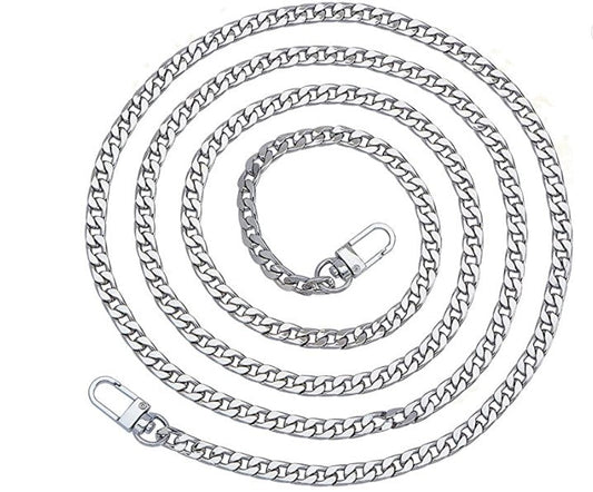 PH63" Gold or Silver Cross Body Chain With Clip Ends - Black Dog Vintage