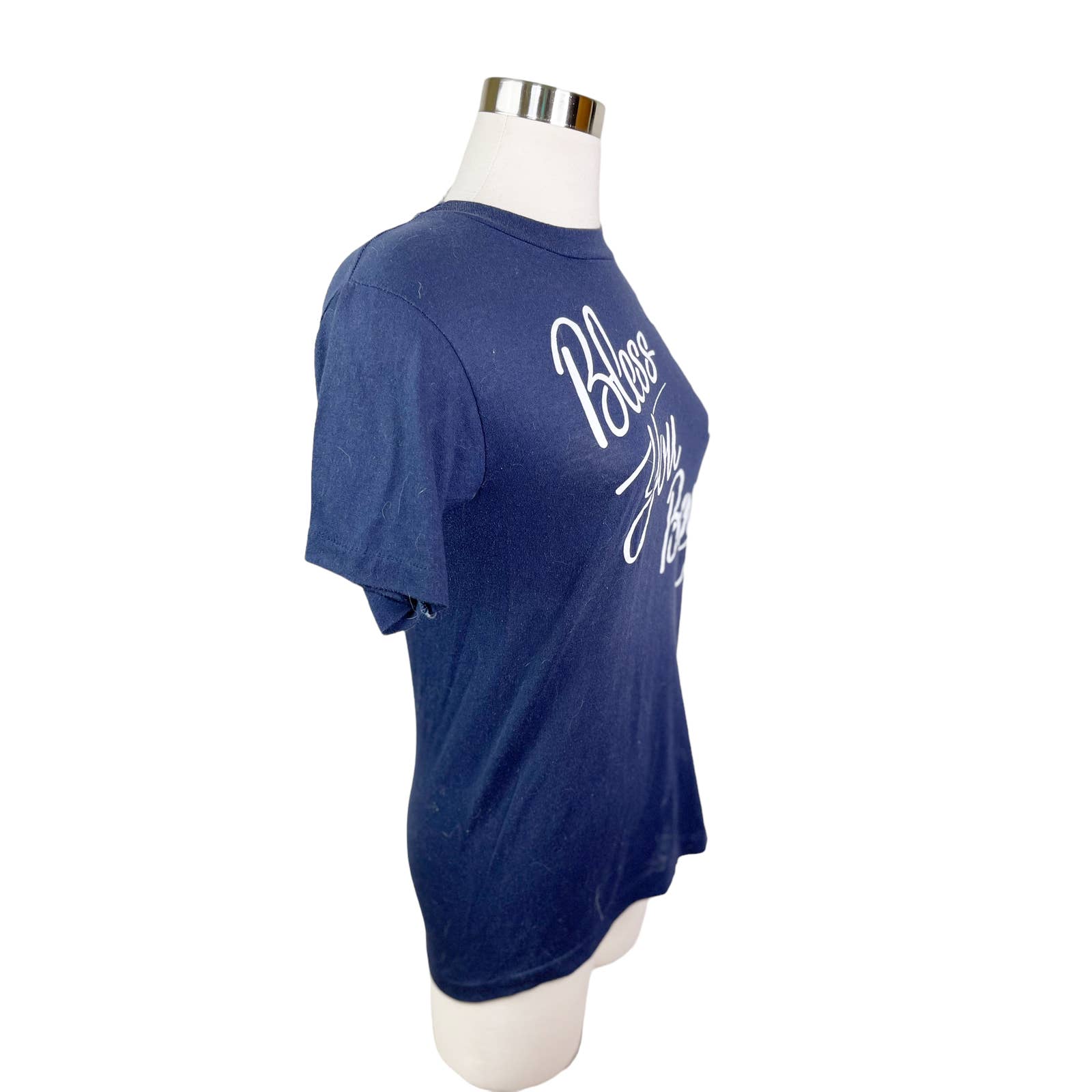 sportswearVintage Detroit Tigers Baseball "Bless You Boys" Single Stitch T-Shirt Iconic! - Black Dog Vintage